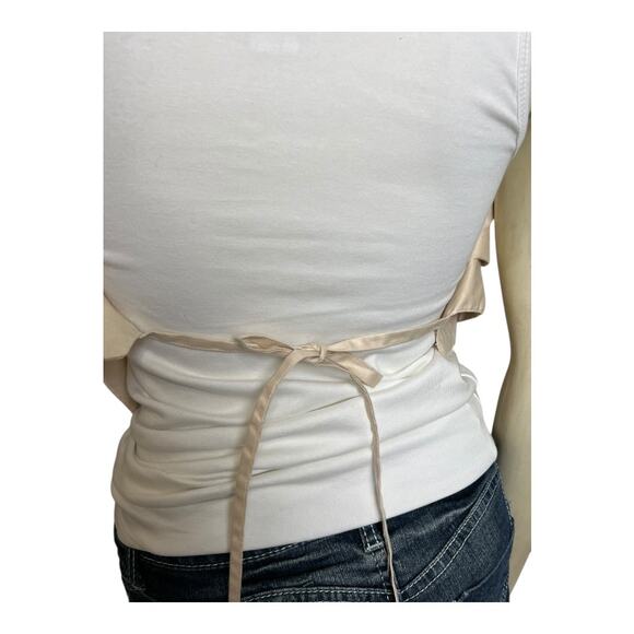 Hand Made Ruff Collar Wrap Shawl Dance Theatre Regency Muslin Diva Glam - Picture 6 of 6